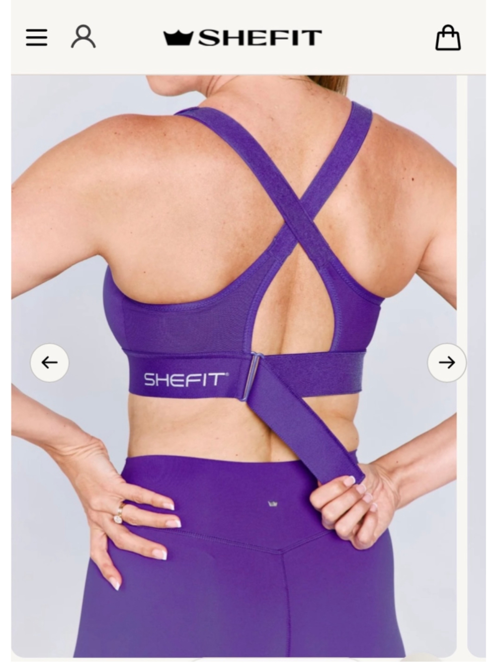 Shefit Ultimate Sports Bra 4 Luxe - Picture 8 of 12